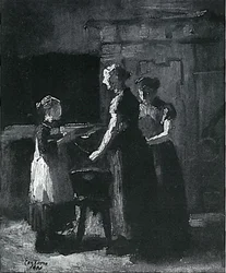 Dans la maison de pêcheur